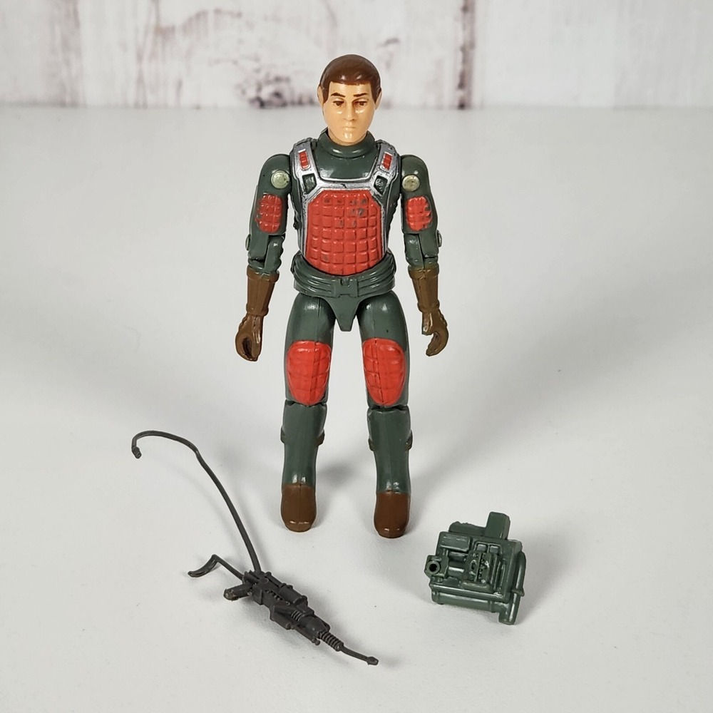 Vintage 1982 Hasbro GI Joe ARAH Straight Arm Flash Incomplete, No helmet